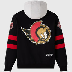 Ottawa Senators OVO x NHL Fleece Hoodie -  NHL Hoodies