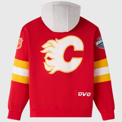 Calgary Flames OVO x NHL Fleece Hoodie -  NHL Hoodies