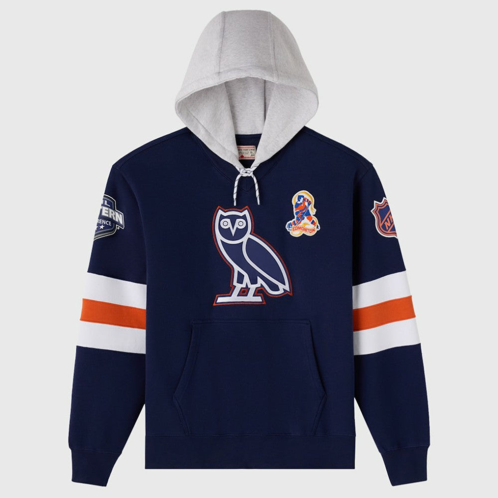 Edmonton Oilers OVO x NHL Fleece Hoodie -  NHL Hoodies
