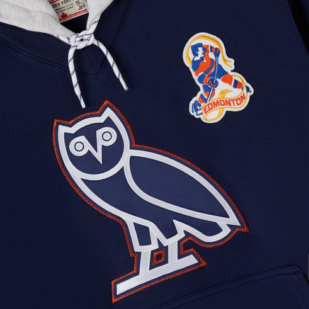 Edmonton Oilers OVO x NHL Fleece Hoodie -  NHL Hoodies