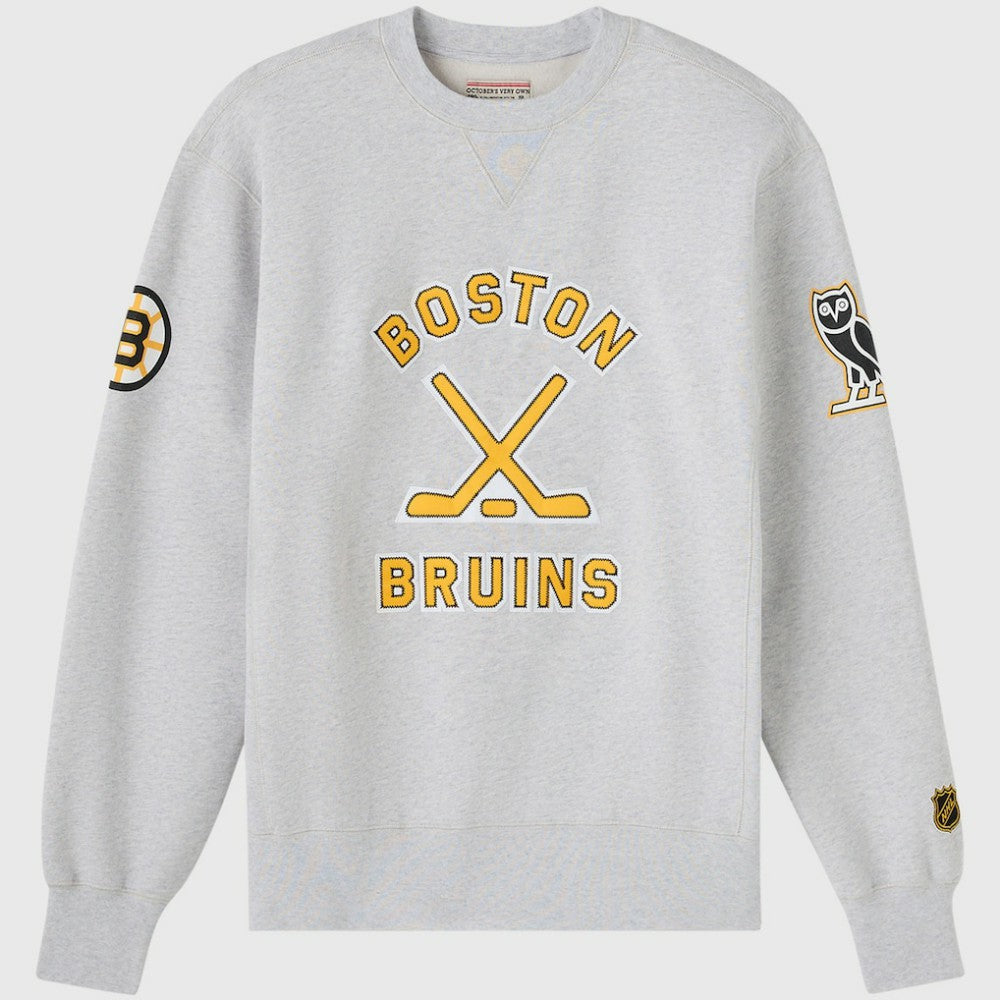 Boston Bruins OVO x NHL Fleece Sweatshirt -  NHL Sweatshirts