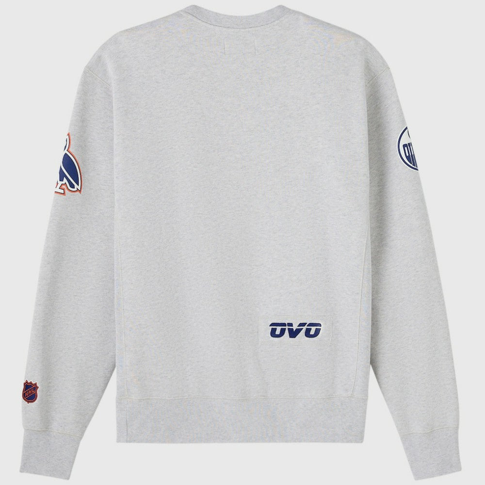 Edmonton Oilers OVO x NHL Fleece Sweatshirt -  NHL Sweatshirts