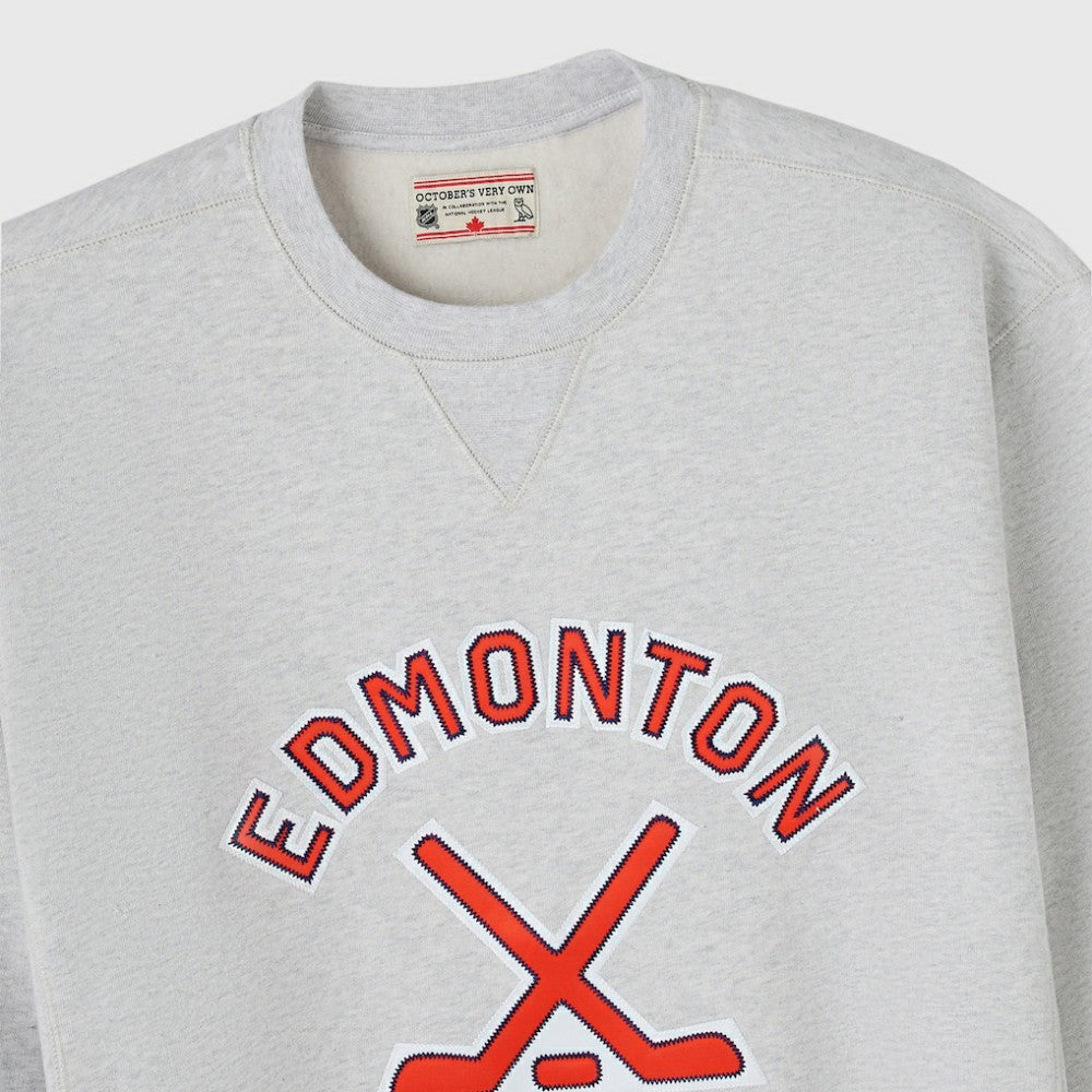 Edmonton Oilers OVO x NHL Fleece Sweatshirt -  NHL Sweatshirts
