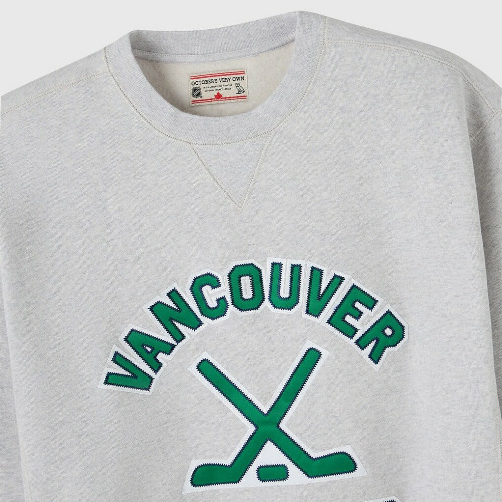 Vancouver Canucks OVO x NHL Fleece Sweatshirt -  NHL Sweatshirts