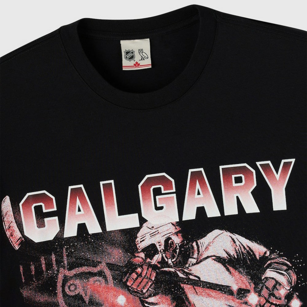 Calgary Flames OVO x NHL Graphic T-Shirt -  NHL T-shirts