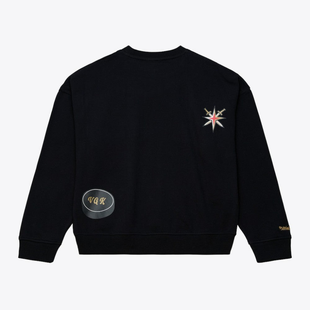 Vegas Golden Knights Mitchell & Ness Women's Crewneck Sweatshirt -  NHL Sweatshirts