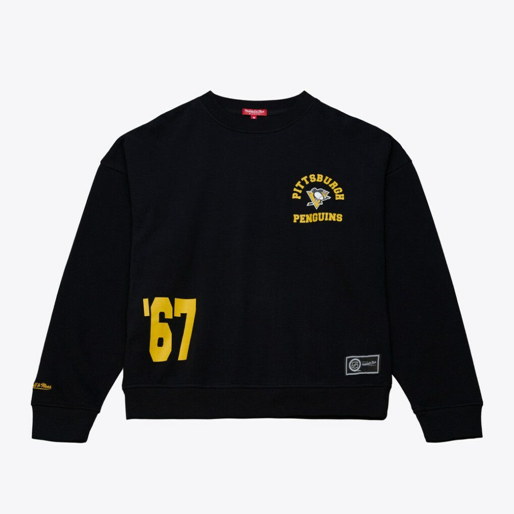 Pittsburgh Penguins Mitchell & Ness Women's Crewneck Sweatshirt -  NHL Sweatshirts