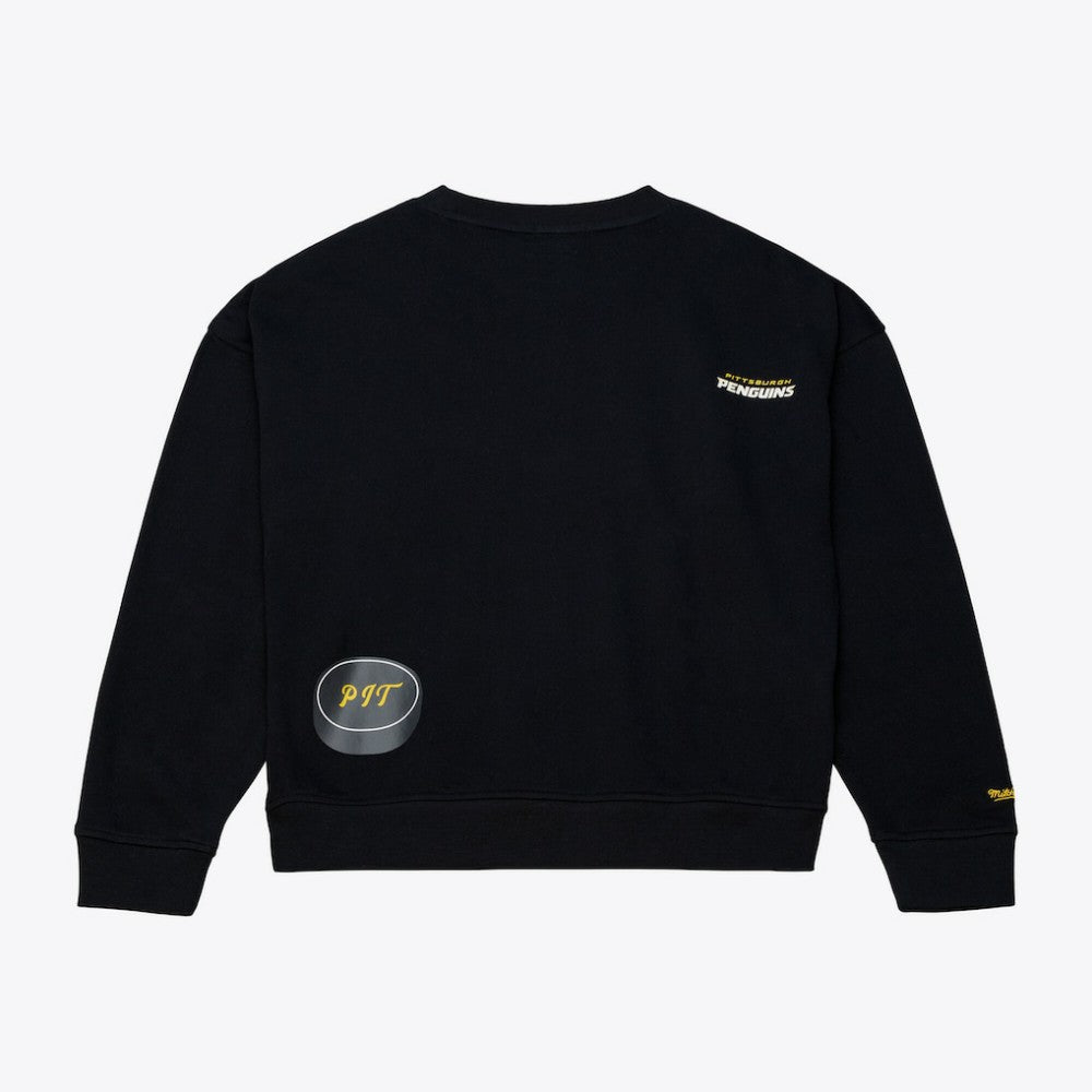 Pittsburgh Penguins Mitchell & Ness Women's Crewneck Sweatshirt -  NHL Sweatshirts