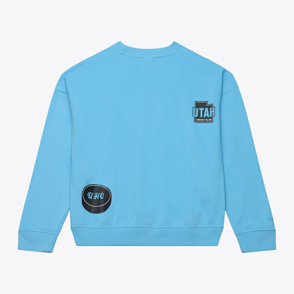 Utah Mammoth Mitchell & Ness Women's Crewneck Sweatshirt -  NHL Sweatshirts