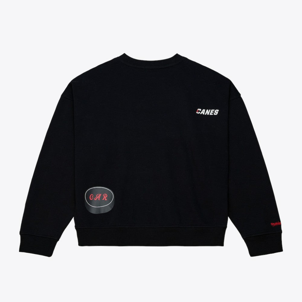 Carolina Hurricanes Mitchell & Ness Women's Crewneck Sweatshirt -  NHL Sweatshirts