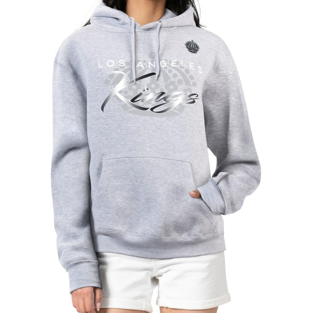 Los Angeles Kings G-III 4Her by Carl Banks Women's Shadow Logo Fleece Hoodie -  NHL Hoodies