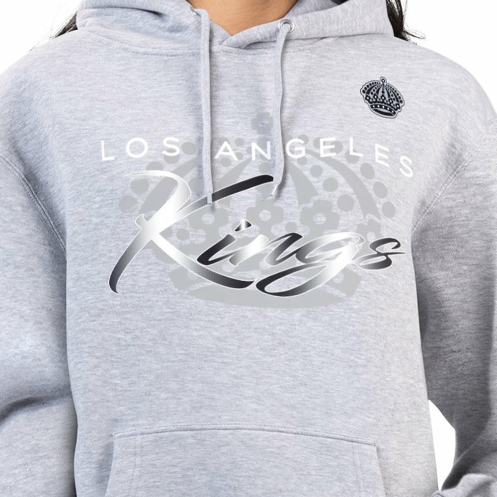 Los Angeles Kings G-III 4Her by Carl Banks Women's Shadow Logo Fleece Hoodie -  NHL Hoodies