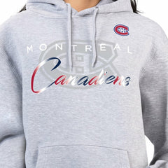 Montreal Canadiens G-III 4Her by Carl Banks Women's Shadow Logo Fleece Hoodie -  NHL Hoodies