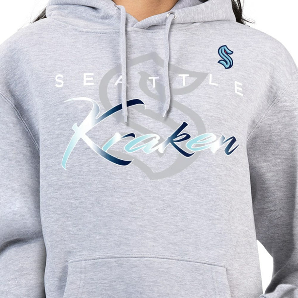 Seattle Kraken G-III 4Her by Carl Banks Women's Shadow Logo Fleece Hoodie -  NHL Hoodies