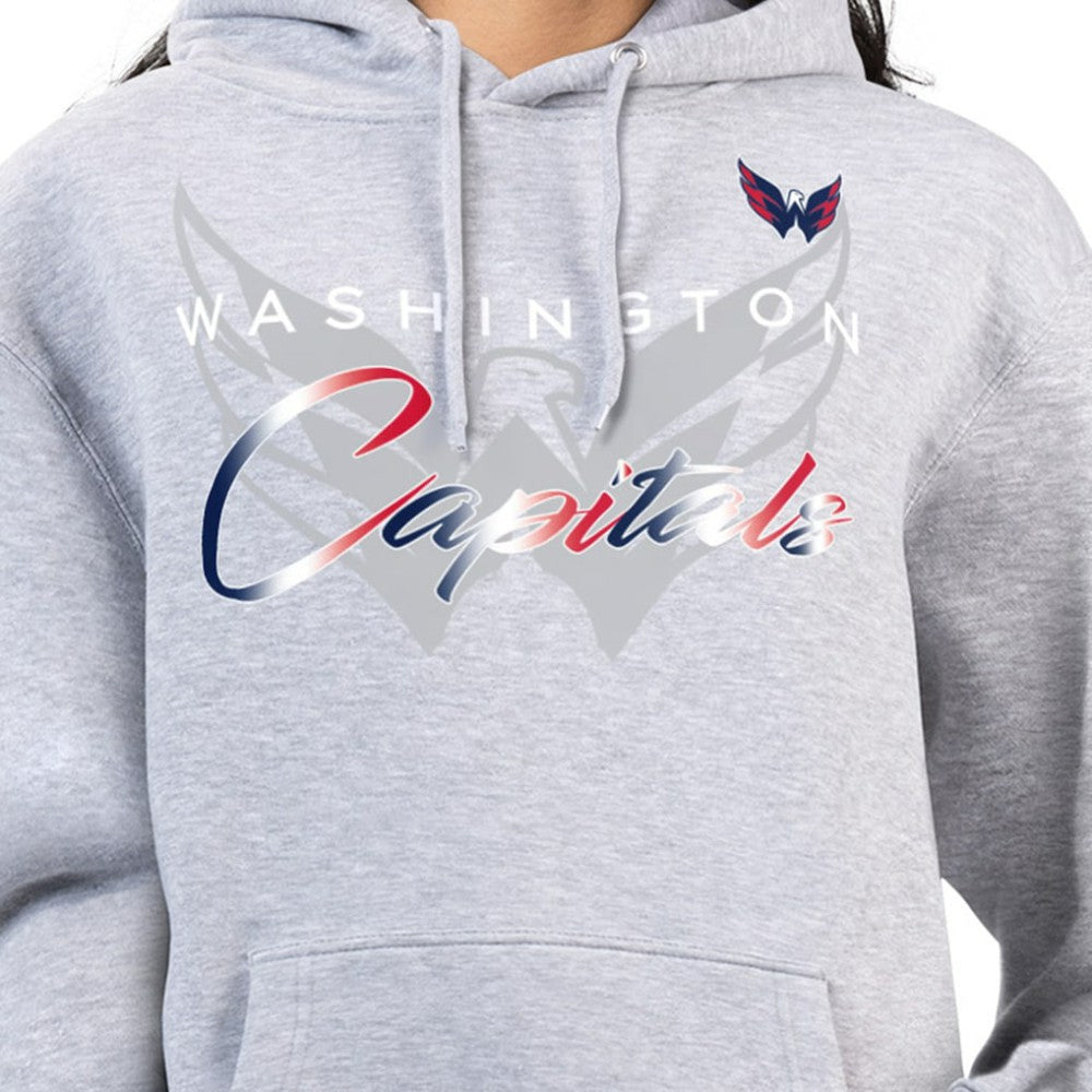 Washington Capitals G-III 4Her by Carl Banks Women's Shadow Logo Fleece Hoodie -  NHL Hoodies