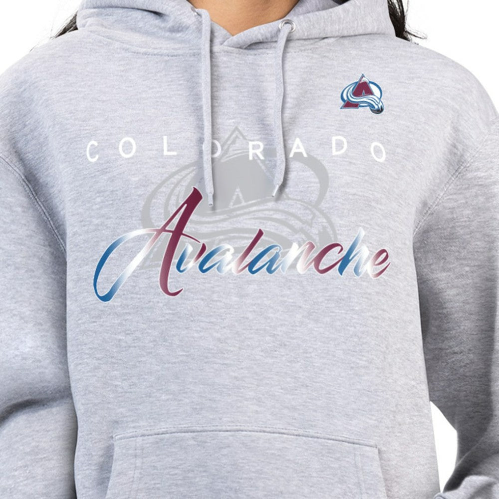 Colorado Avalanche G-III 4Her by Carl Banks Women's Shadow Logo Fleece Hoodie -  NHL Hoodies