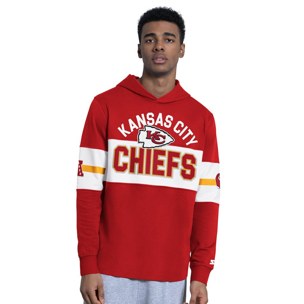 Kansas City Chiefs Starter Fullback Jersey Hoodie | NFL Outlet