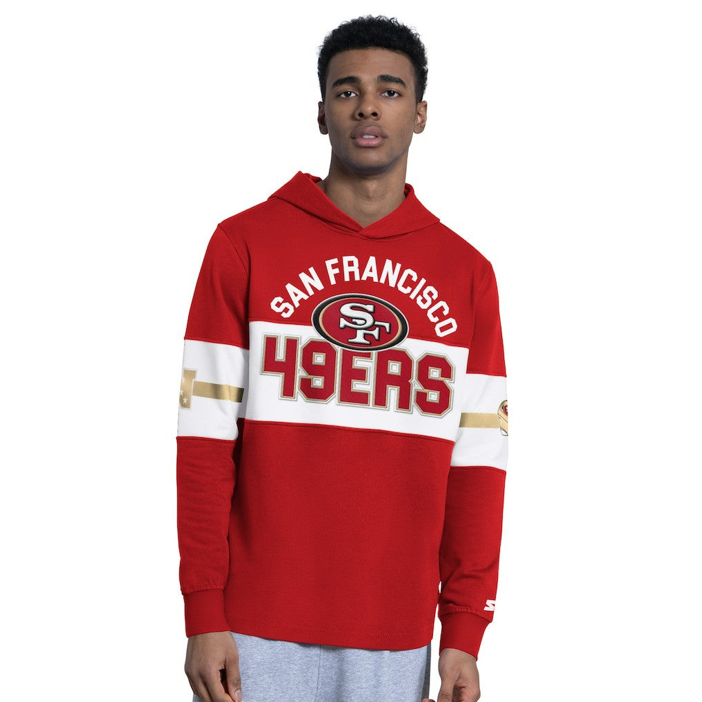San Francisco 49ers Starter Fullback Jersey Hoodie | NFL Hot
