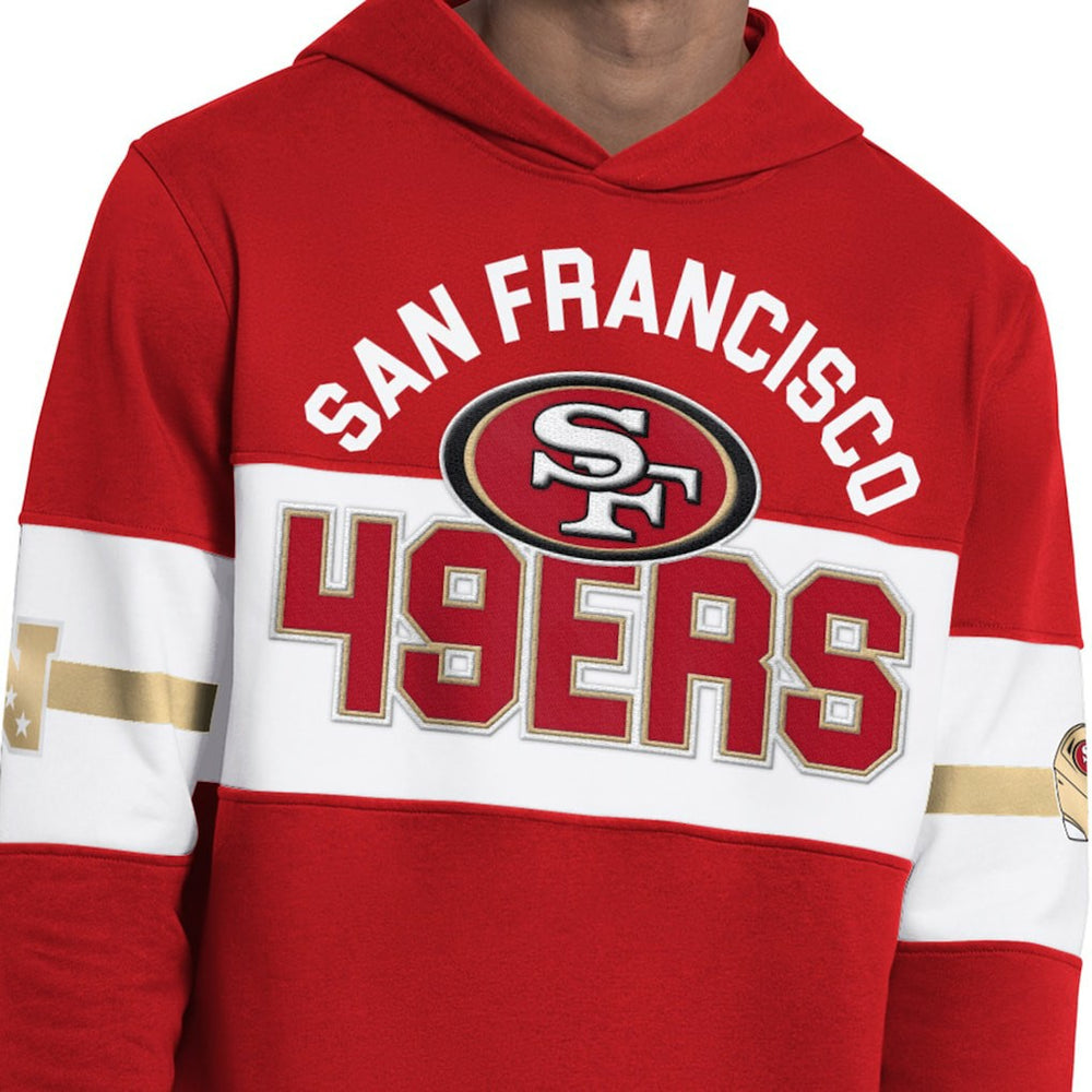 San Francisco 49ers Starter Fullback Jersey Hoodie | NFL Hot