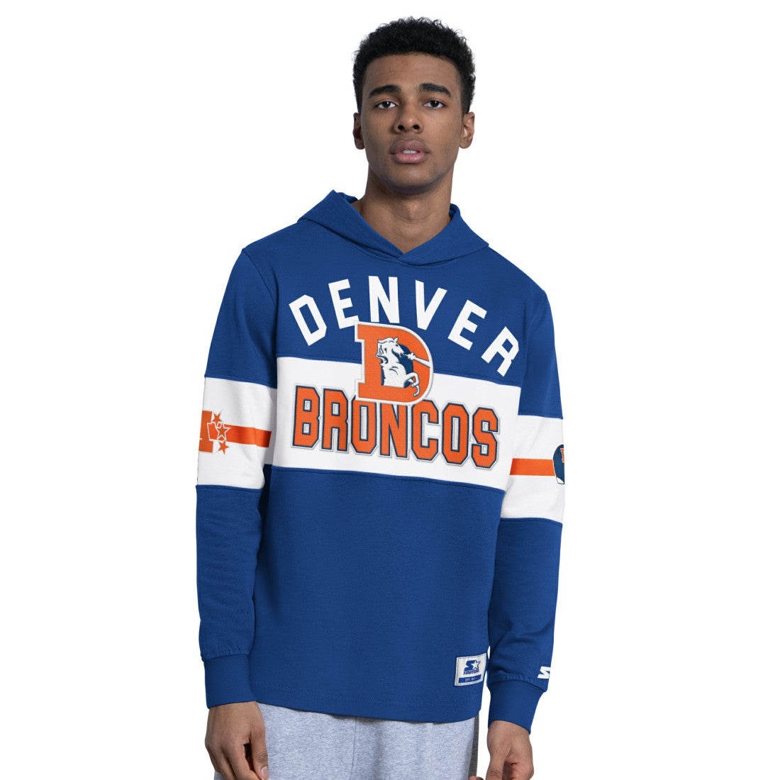 Denver Broncos Starter Fullback Jersey Hoodie | NFL Sale