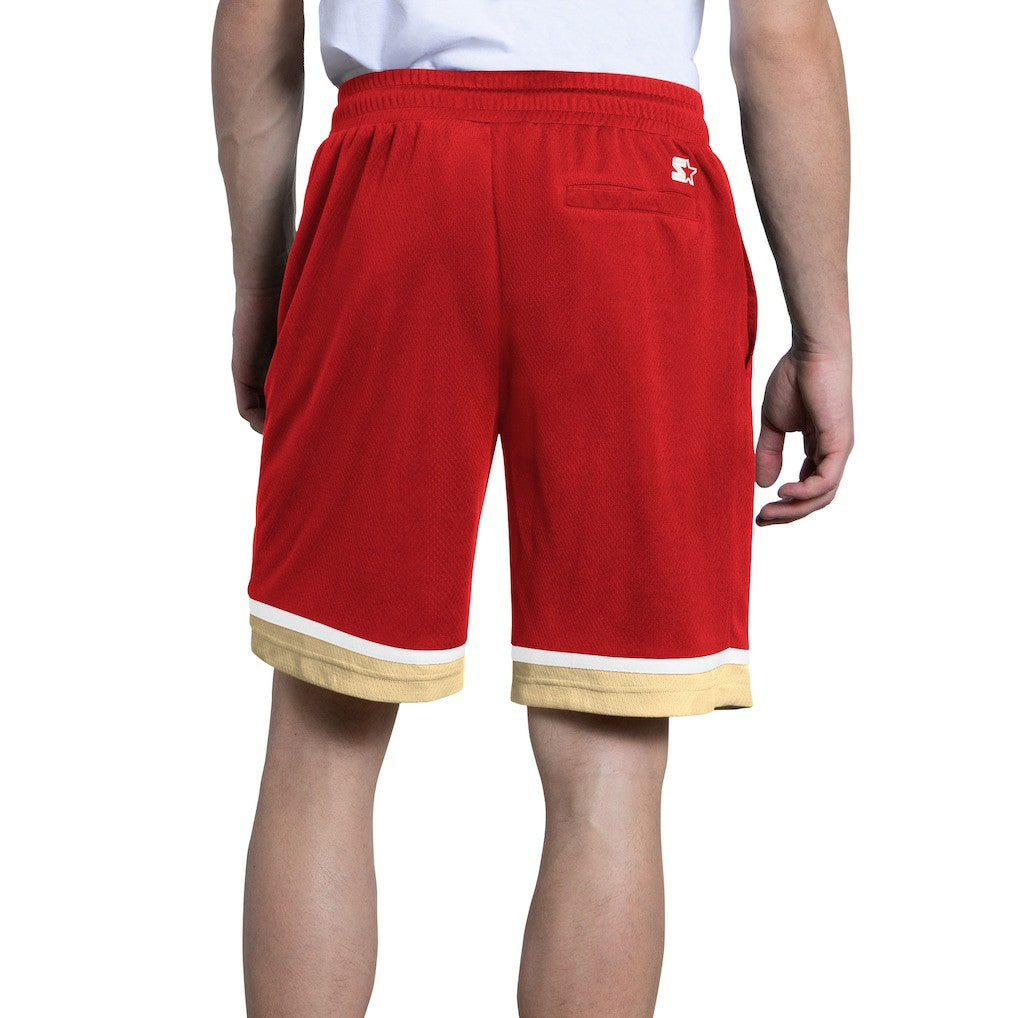 San Francisco 49ers Starter Power Play Mesh Shorts | NFL US