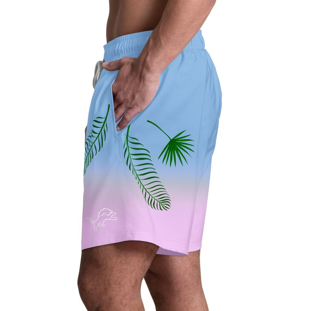 Detroit Lions Margaritaville Sunset On The Beach Swim Shorts | NFL Online