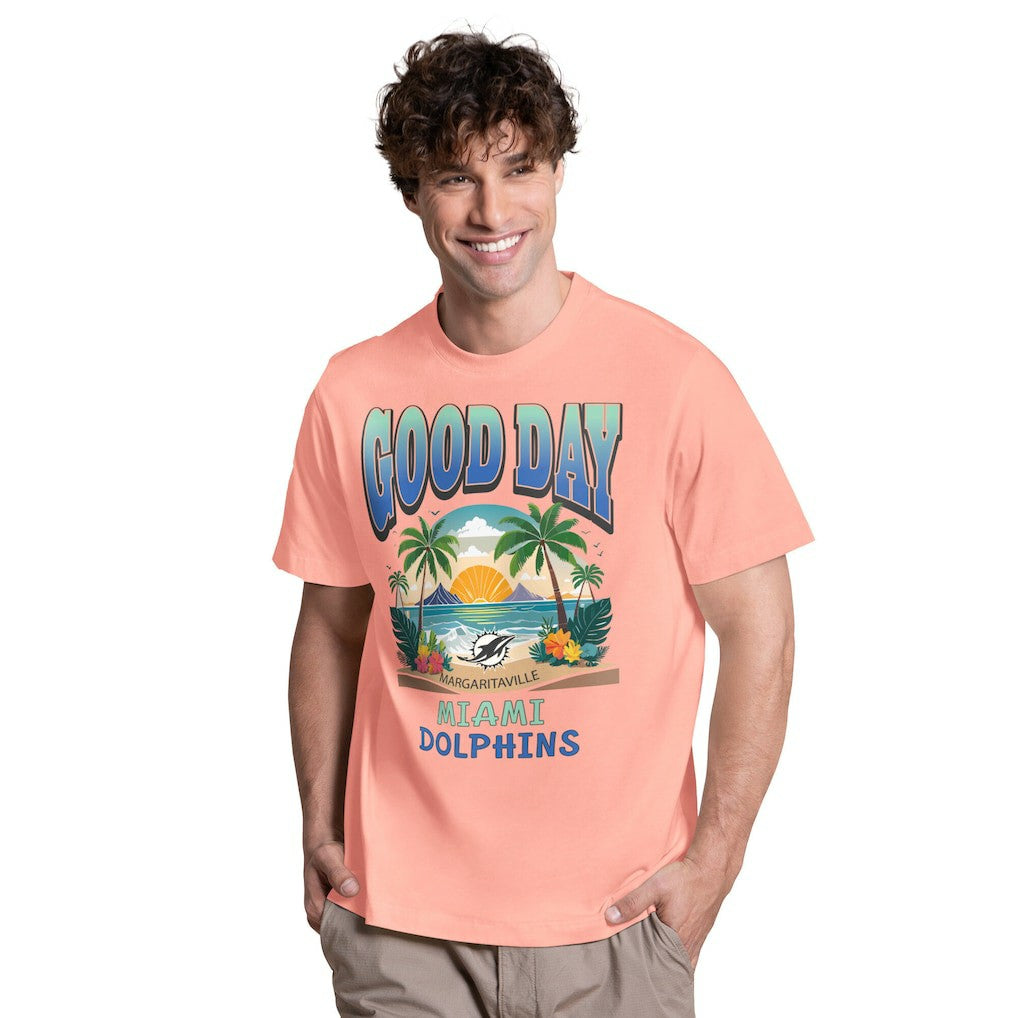 Miami Dolphins Margaritaville Good Day T-Shirt | NFL Outlet