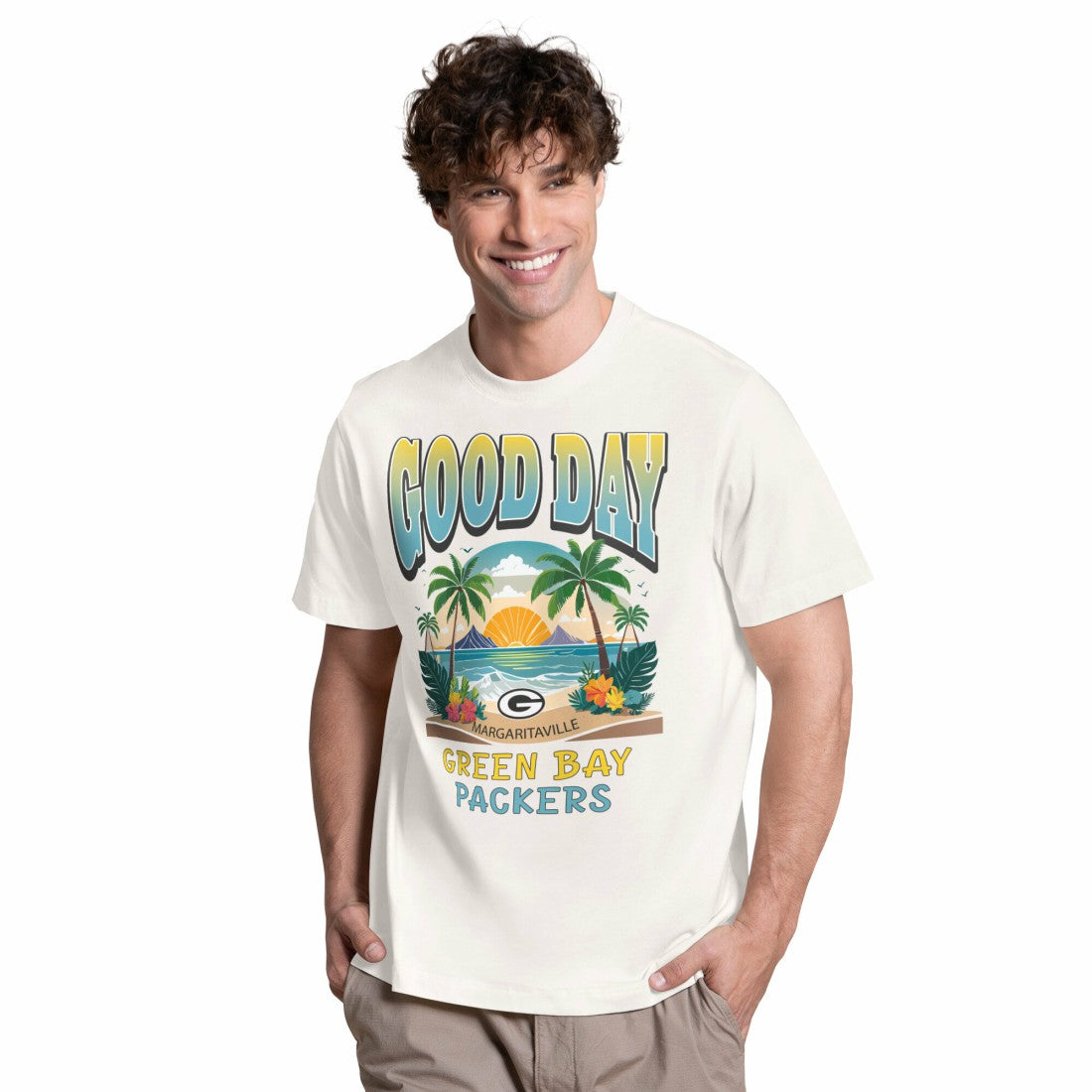 Green Bay Packers Margaritaville Good Day T-Shirt | NFL Near me
