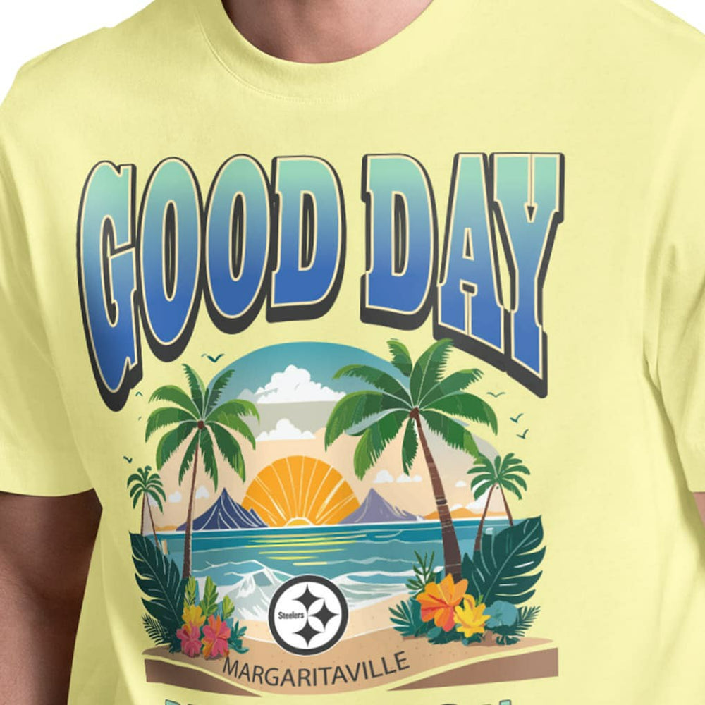 Pittsburgh Steelers Margaritaville Good Day T-Shirt | NFL Online