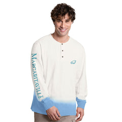 Philadelphia Eagles Margaritaville Island Reserve Long Sleeve Slub Henley Shirt | NFL Sale