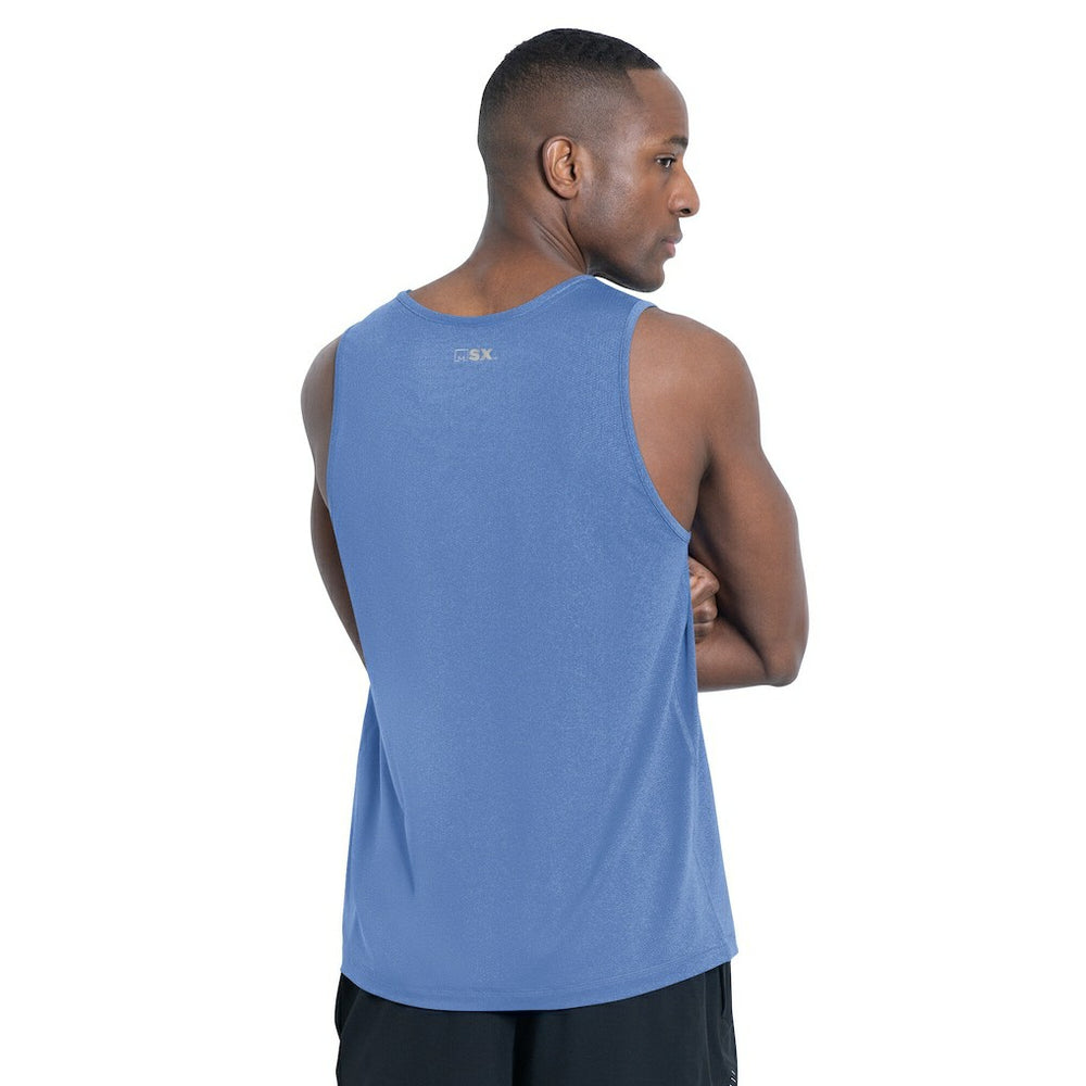 Los Angeles Chargers MSX by Michael Strahan Energy Scoop Neck Tank Top | NFL Outlet