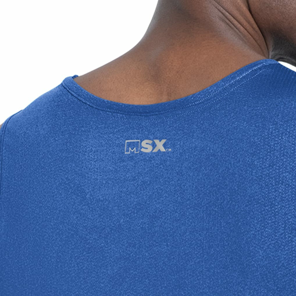 Los Angeles Chargers MSX by Michael Strahan Energy Scoop Neck Tank Top | NFL Outlet