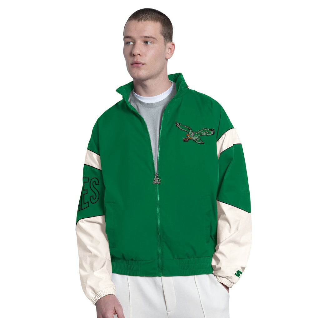 Philadelphia Eagles Starter The Gust Full-Zip Hooded Jacket | NFL Hot