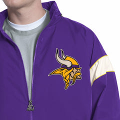 Minnesota Vikings Starter The Gust Full-Zip Hooded Jacket | NFL Hot