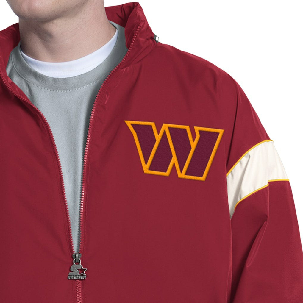 Washington Commanders Starter The Gust Full-Zip Hooded Jacket | NFL New