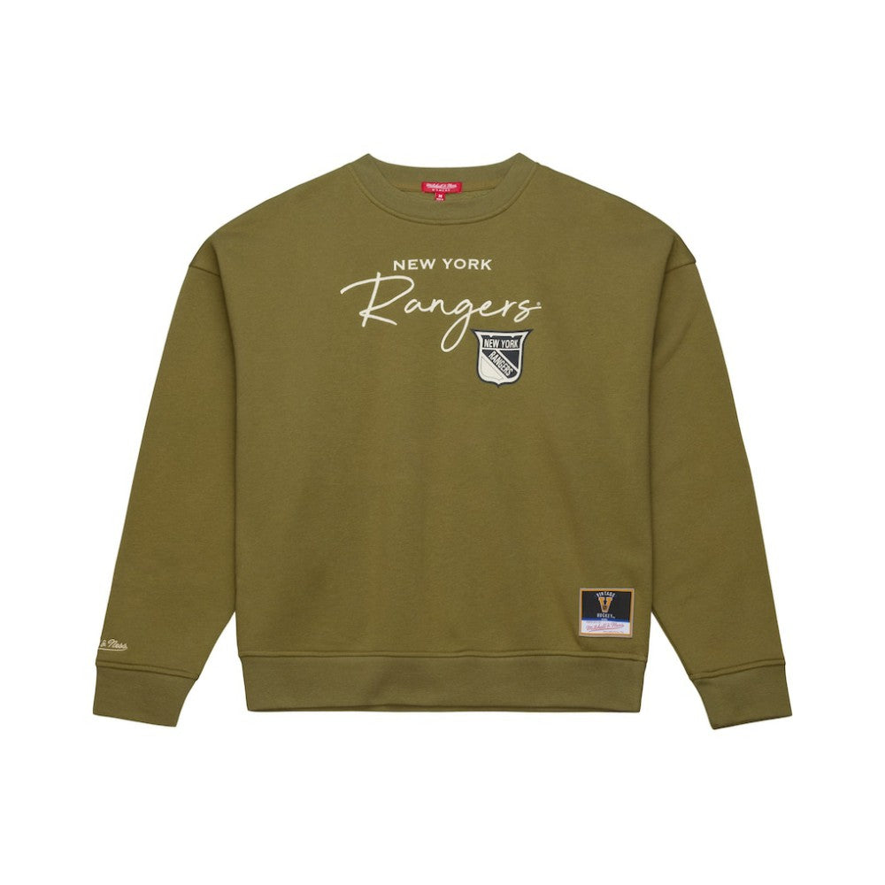 New York Rangers Mitchell & Ness Women's Fleece Sweatshirt -  NHL Sweatshirts