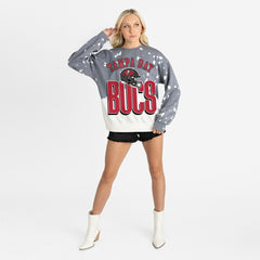 Tampa Bay Buccaneers Gameday Couture Women's Arch Rivals Faded Wash Sweatshirt | NFL Sale
