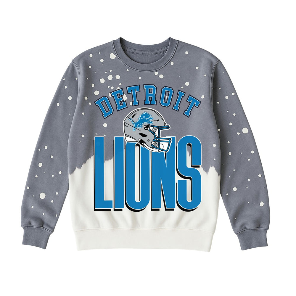 Detroit Lions Gameday Couture Women's Arch Rivals Faded Wash Sweatshirt | NFL Near me