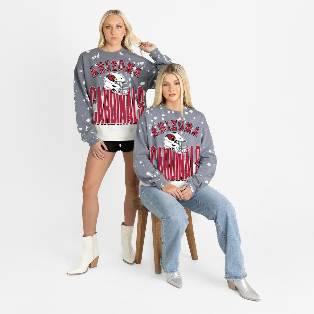 Arizona Cardinals Gameday Couture Women's Arch Rivals Faded Wash Sweatshirt | NFL Online