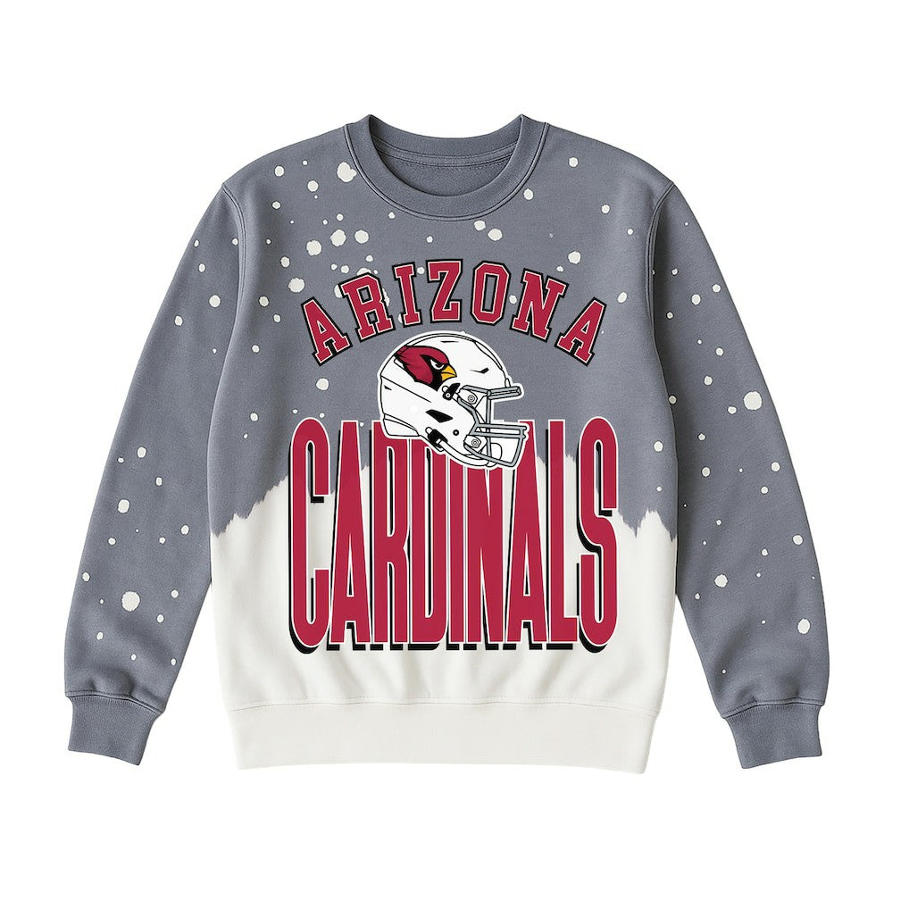 Arizona Cardinals Gameday Couture Women's Arch Rivals Faded Wash Sweatshirt | NFL Online