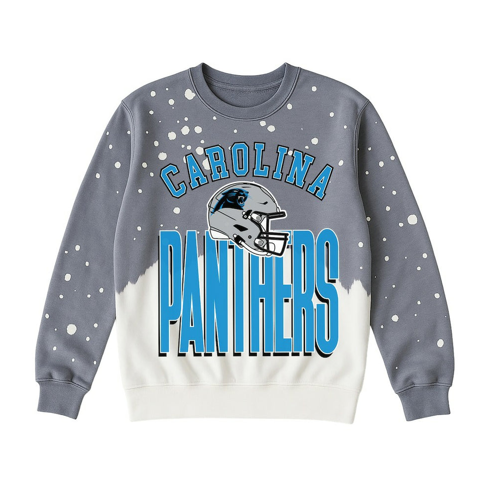 Carolina Panthers Gameday Couture Women's Arch Rivals Faded Wash Sweatshirt | NFL On sale