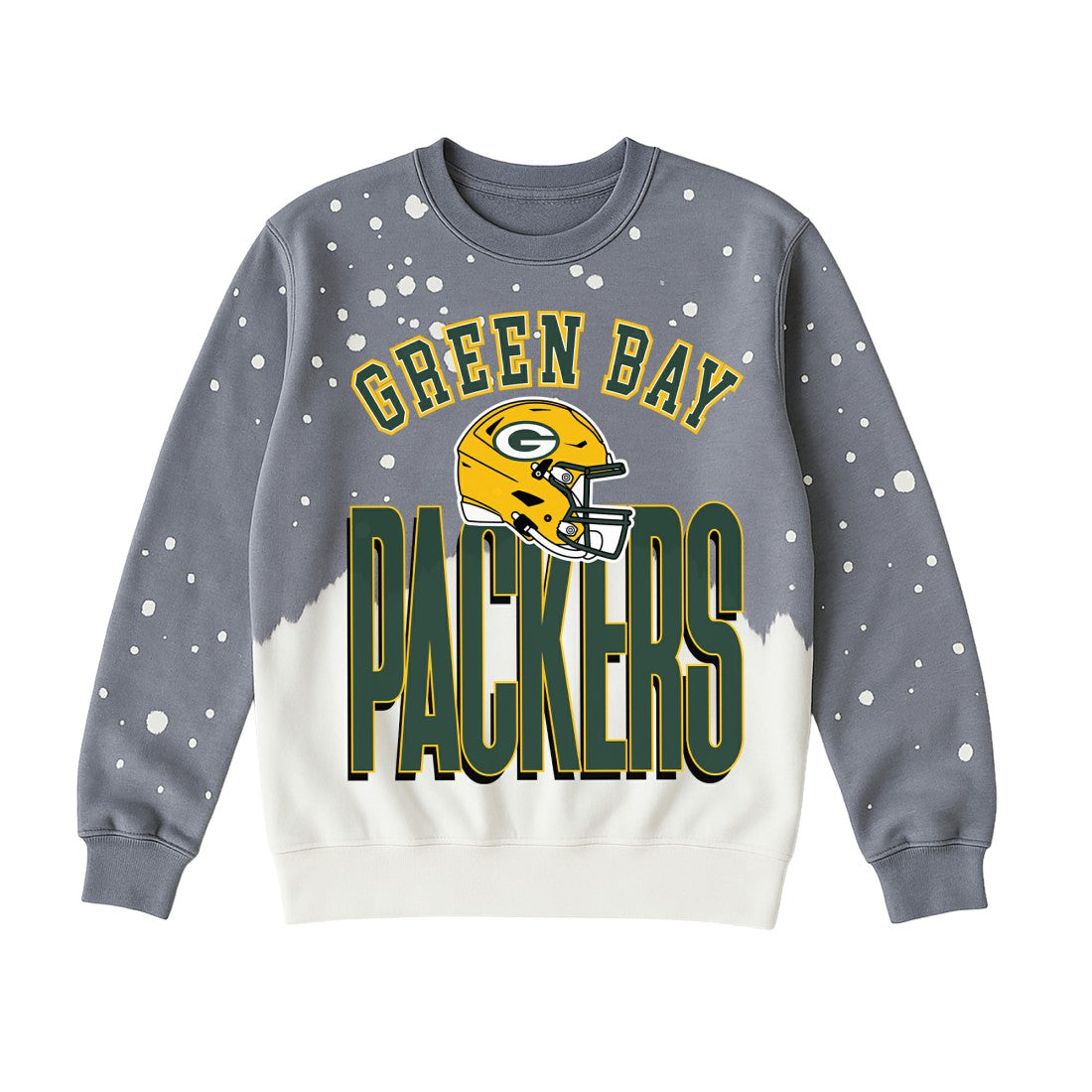 Green Bay Packers Gameday Couture Women's Arch Rivals Faded Wash Sweatshirt | NFL US