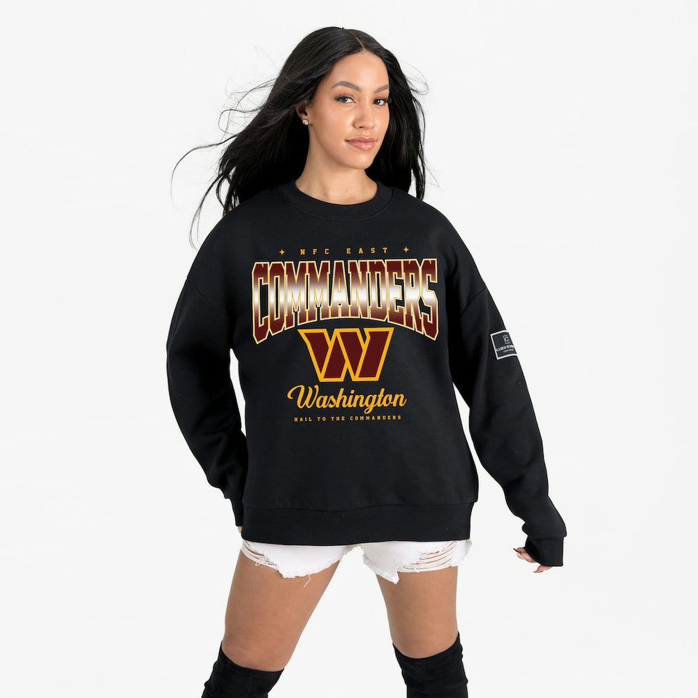 Washington Commanders Gameday Couture Women's Powerhouse Play Premium Fleece Sweatshirt | NFL Online