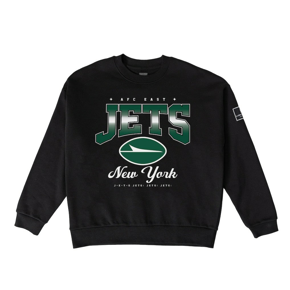 New York Jets Gameday Couture Women's Powerhouse Play Premium Fleece Sweatshirt | NFL Discount