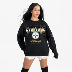 Pittsburgh Steelers Gameday Couture Women's Powerhouse Play Premium Fleece Sweatshirt | NFL On sale