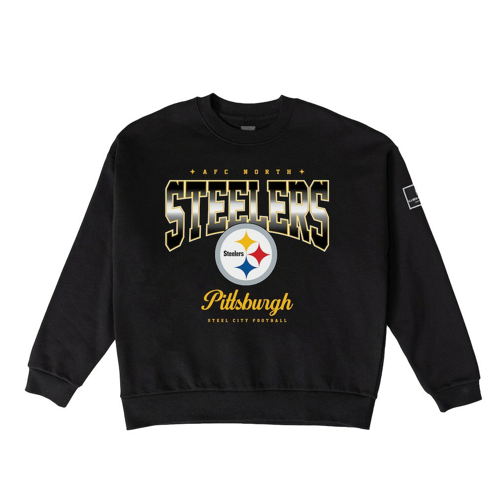 Pittsburgh Steelers Gameday Couture Women's Powerhouse Play Premium Fleece Sweatshirt | NFL On sale