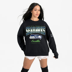 Seattle Seahawks Gameday Couture Women's Powerhouse Play Premium Fleece Sweatshirt | NFL Online