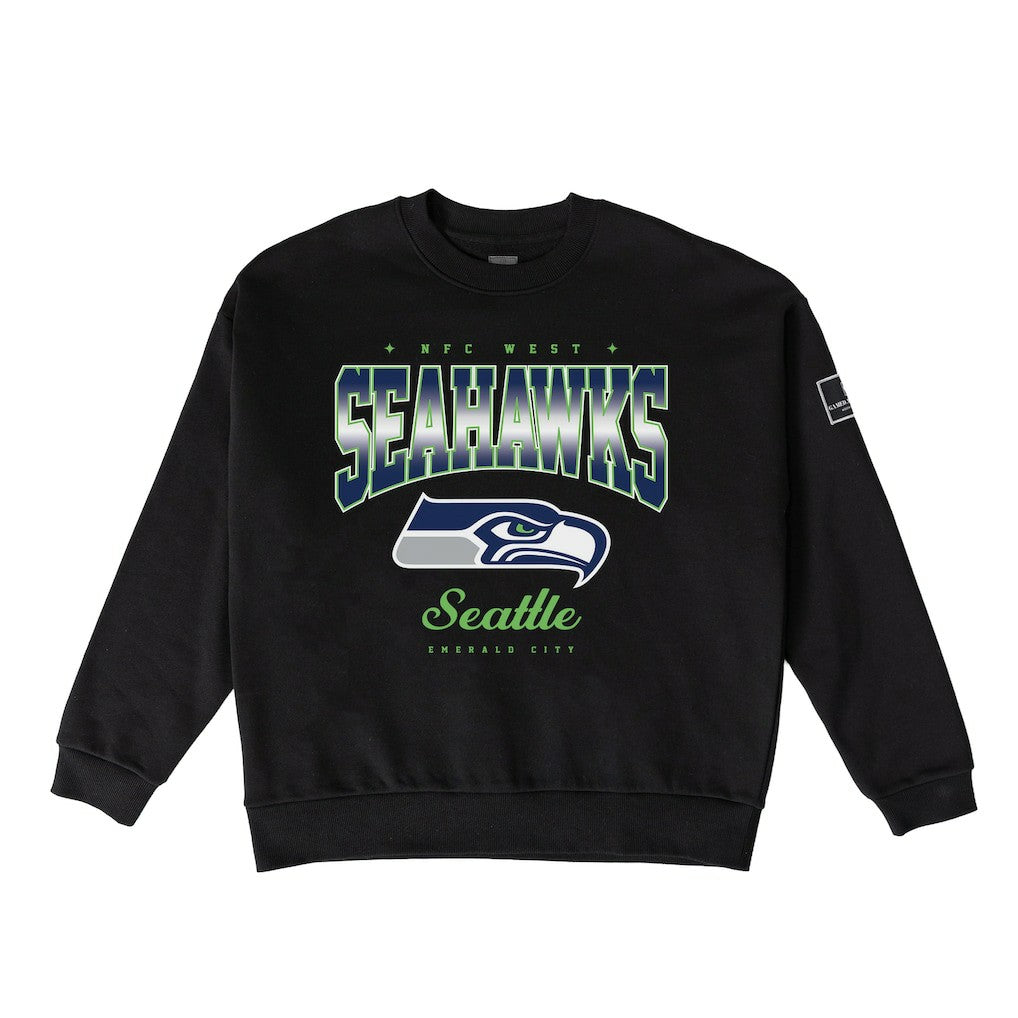 Seattle Seahawks Gameday Couture Women's Powerhouse Play Premium Fleece Sweatshirt | NFL Online