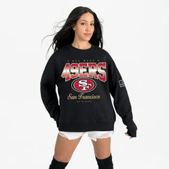 San Francisco 49ers Gameday Couture Women's Powerhouse Play Premium Fleece Sweatshirt | NFL On sale