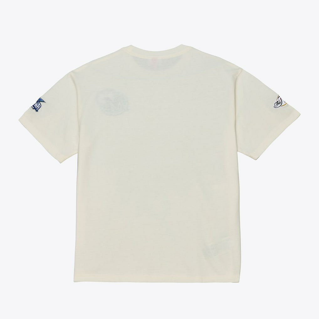 Cream Dallas Mavericks Hardwood Classics Chainstitch Premium T-Shirt sale | NBA
